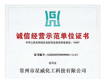 诚信经营师范单位证书