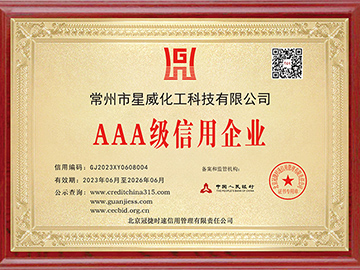 AAA级信用企业木牌